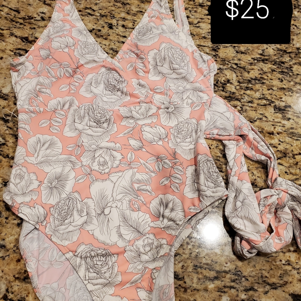 Cremieux Vintage Rose One Piece Swimsuit